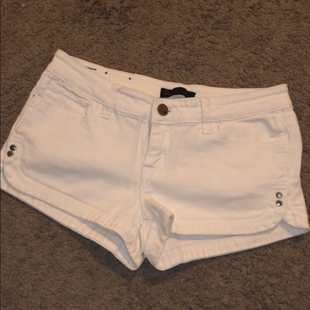 White Shorts